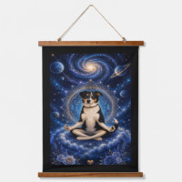 Galaxy Dog Tapestry | Australian Shepherd Art