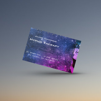 Galaxy Dream for hypnotherapists Business Card