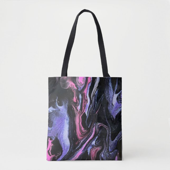 Galaxy Drift Tote Bag (Front)