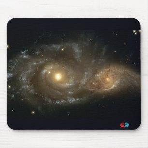 Galaxy Encounter Mouse Mat