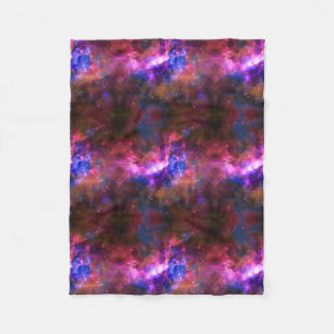 galaxy fleece blanket