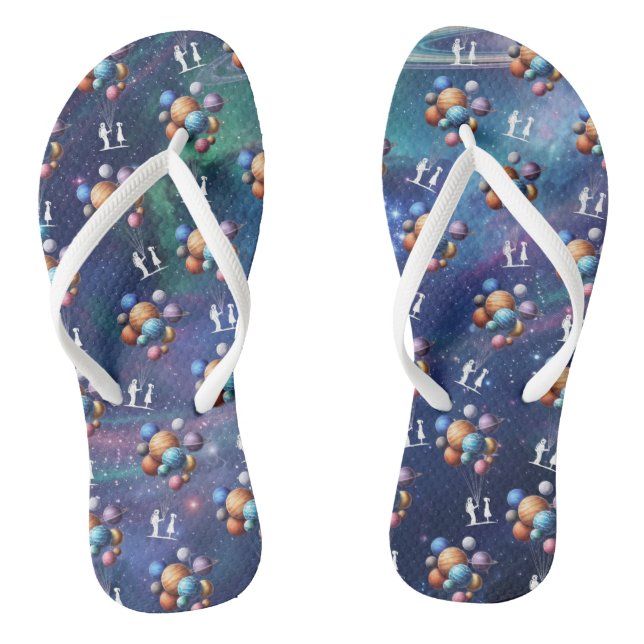 Galaxy Flip Flops (Footbed)