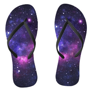 Galaxy Flip Flops
