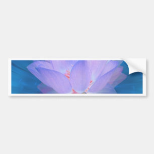 Galaxy Flower Bumper Sticker