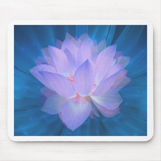 Galaxy Flower Mouse Mat (Front)
