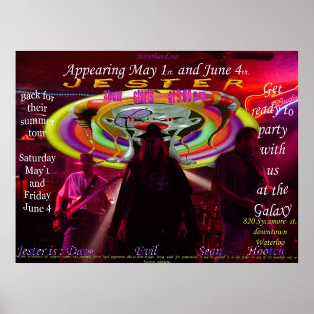 galaxy gig larger poster (Front)