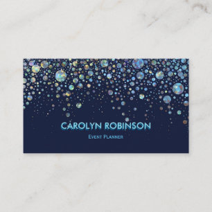 Galaxy Glitter Artwork Business Card