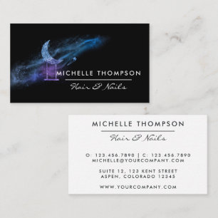 Galaxy Glitter Business Card