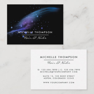 Galaxy Glitter Business Card