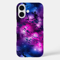 Galaxy Glow | Cosmic Blue Purple and Pink Marble
