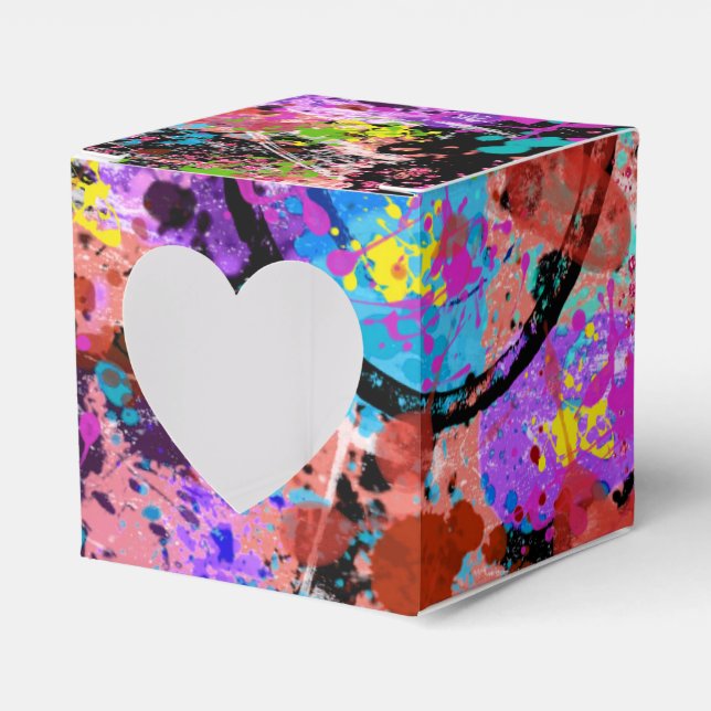 Galaxy Graffiti Favour Box (Front Side)