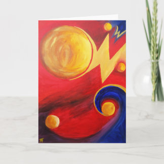 Galaxy - Greeting Card