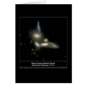 Galaxy Group Sextet Hubble Telescope
