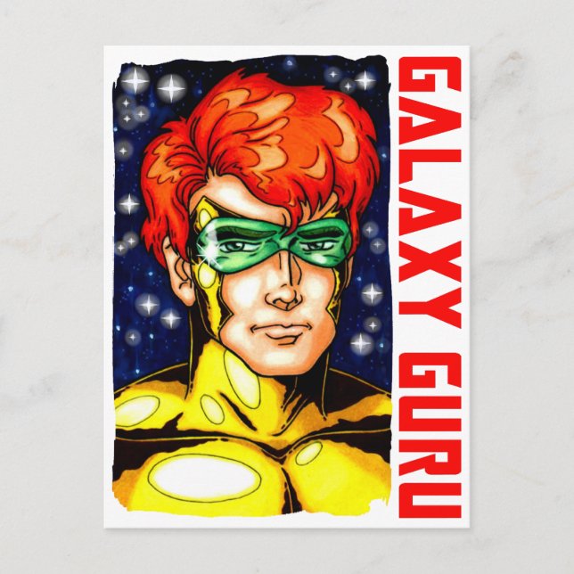 Galaxy Guru Postcard (Front)