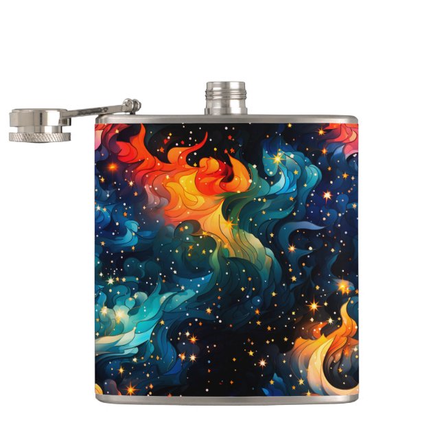 Galaxy Hip Flask (Opened)