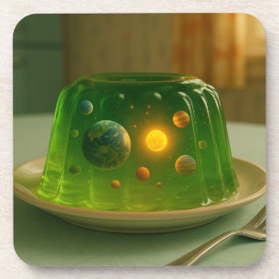 Galaxy in MCM Jell-O Mold Coaster