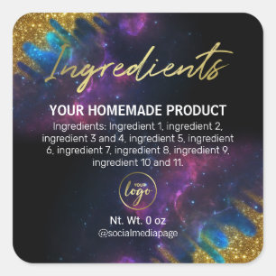Galaxy Ingredient Labels