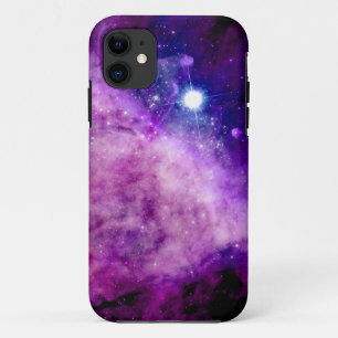 Galaxy iPhone 5/5S Case Stars Nebula Purple Pink