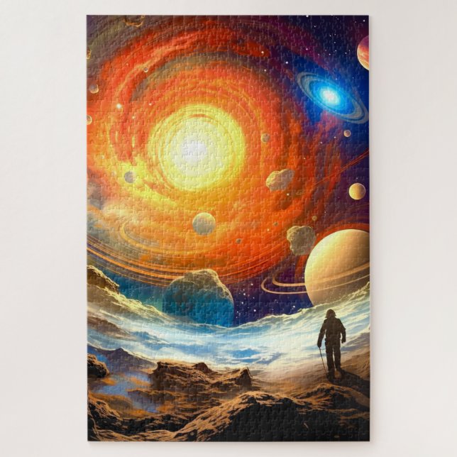 Galaxy Jigsaw Puzzle (Vertical)