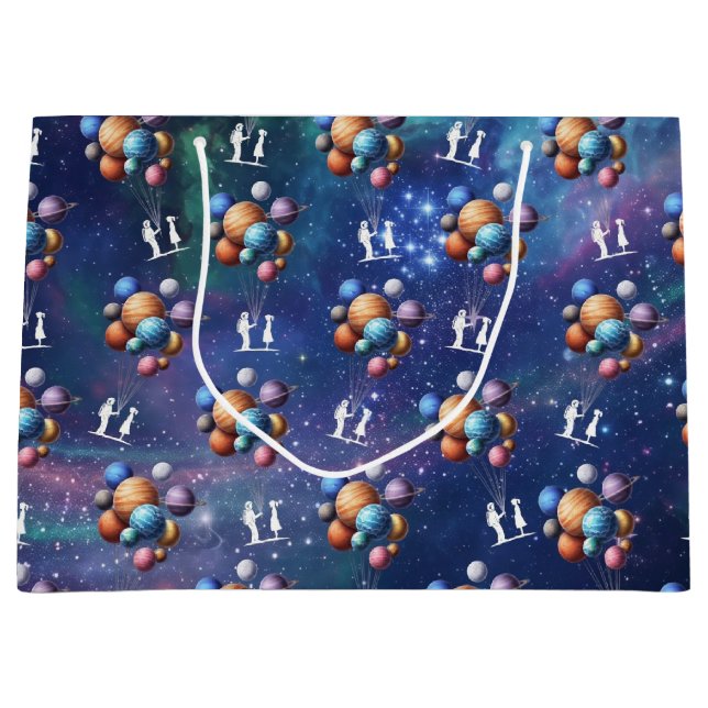 Galaxy Large Gift Bag (Front)