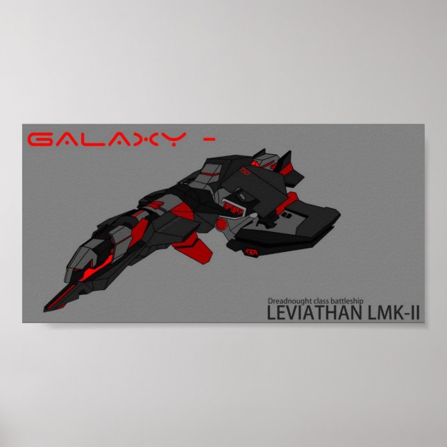 Galaxy Leviathan LMK III Poster (Lower Quality) (Front)
