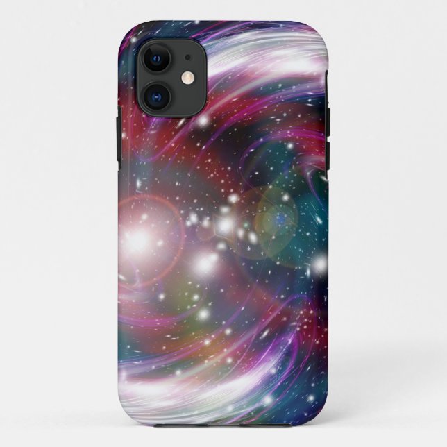 Galaxy Light Art Design Abstract Case-Mate iPhone Case (Back)
