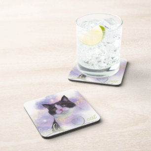 Galaxy Lovely Cat Coaster
