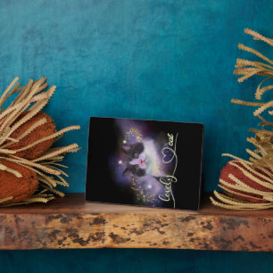 Galaxy Lovely Cat Plaque