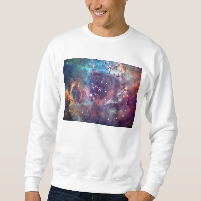 Galaxy Men's Basic Sweatshirt (Front)