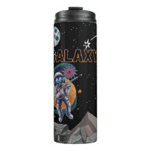 Galaxy Monkey with a gun out of space , galaxy