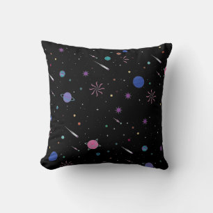 Galaxy Moon stars ,Night Sky, Astronomy Cushion