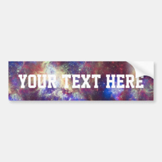 Galaxy Nebula Personalised Astronomy Space Bumper Sticker