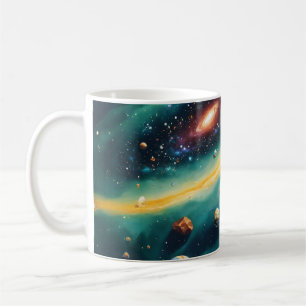 Galaxy/Nebula Themed  Coffee Mug