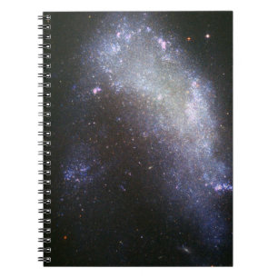 Galaxy NGC 1427A Plunges Towards the Fornax Galaxy Notebook