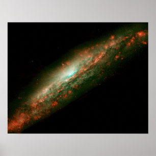 Galaxy NGC 3079 Poster