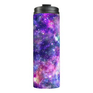 Galaxy Night Print Cosmic Design Thermal Tumbler