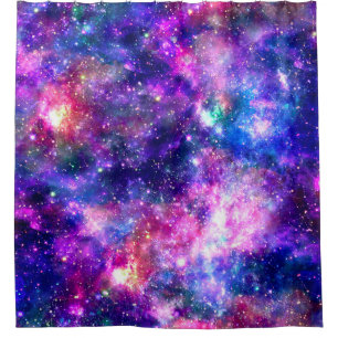 Galaxy Night Shower Curtain