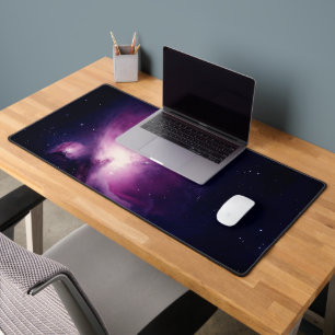Galaxy Night Sky Universe Outer Space Stars Desk Mat