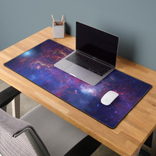 Galaxy Night Sky Universe Outer Space Stars  Desk Mat