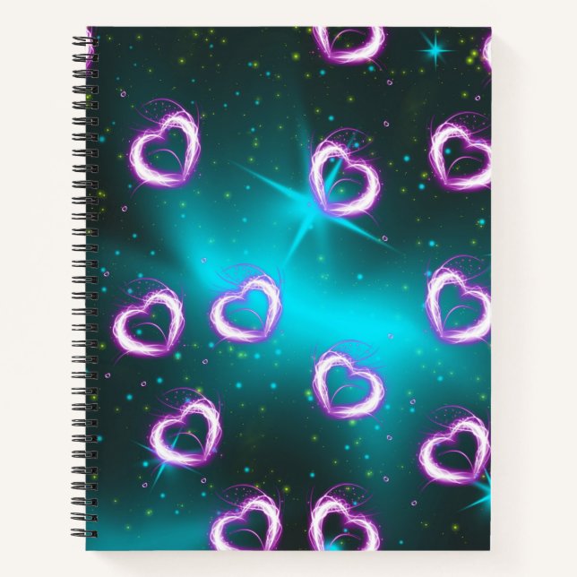 Galaxy of heart notebook (Front)
