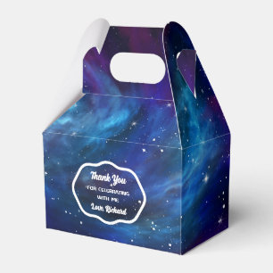 Galaxy Outer Space Birthday Party Favour Box
