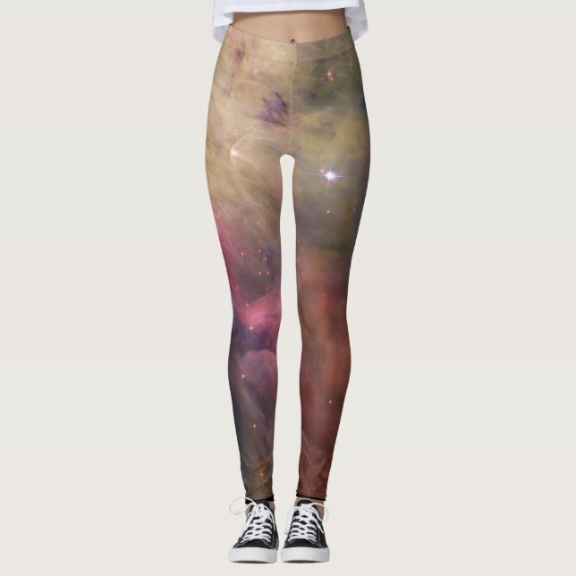 Galaxy Outer Space  Leggings (Front)
