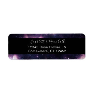 Galaxy Outer Space Return Address