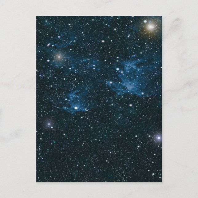 Galaxy outer space starry night sky  postcard (Front)