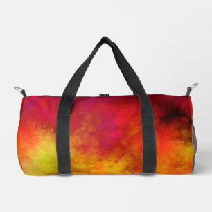Galaxy Paint Splatter effect  Duffle Bag
