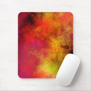 Galaxy Paint Splatter effect Mouse Mat