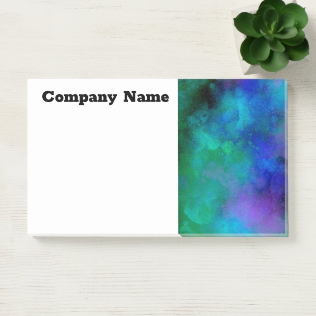 Galaxy Paint Splatter effect  Post-it Notes (Office)