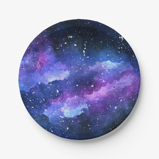 Galaxy Paper Plate (Front)