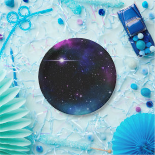 Galaxy Paper Plate
