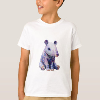 Galaxy Pastel Tapir Kids T-Shirt